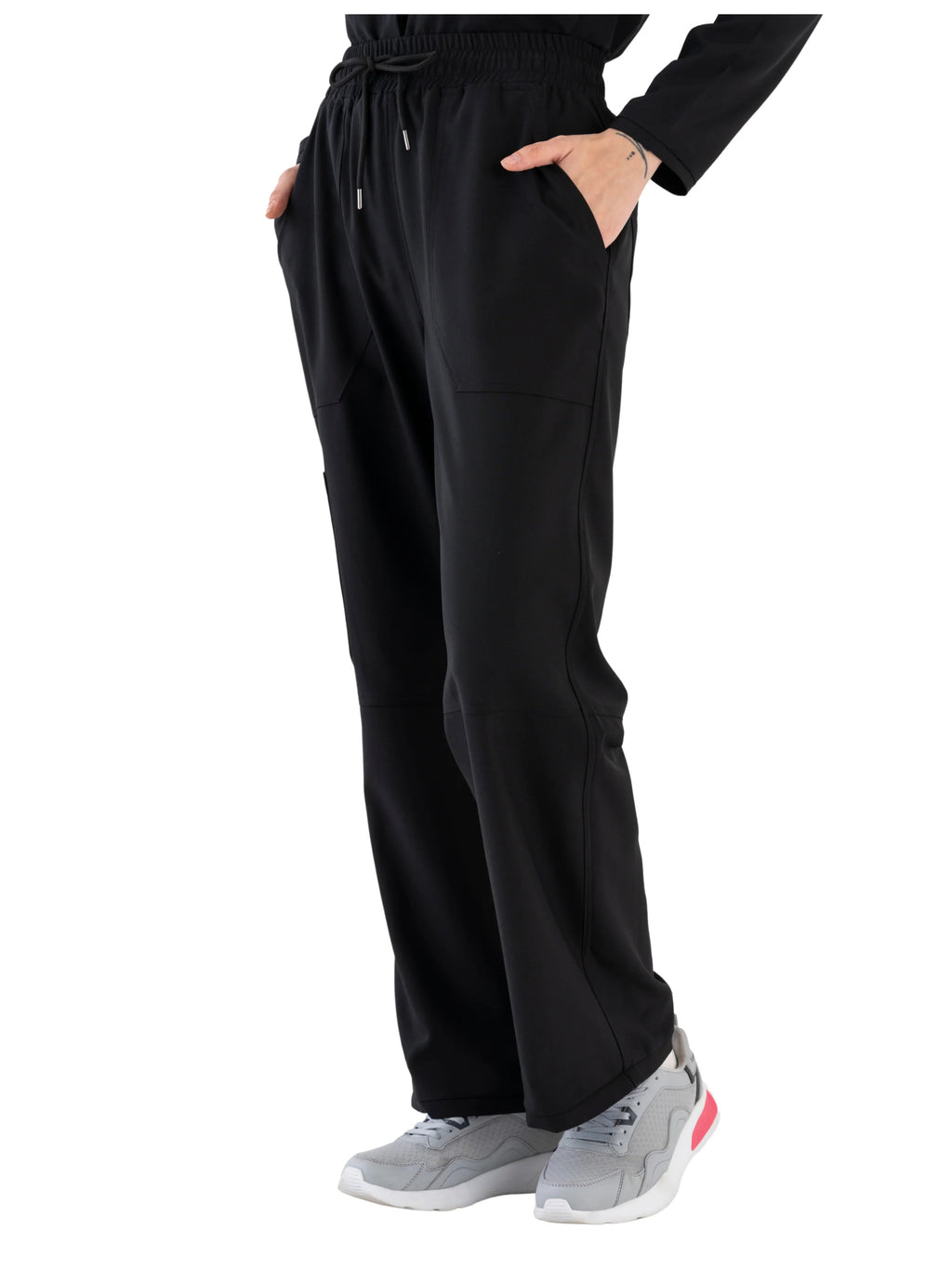 Daisy Siyah Kadın Kargo Medikal Üniforma Tek Alt
