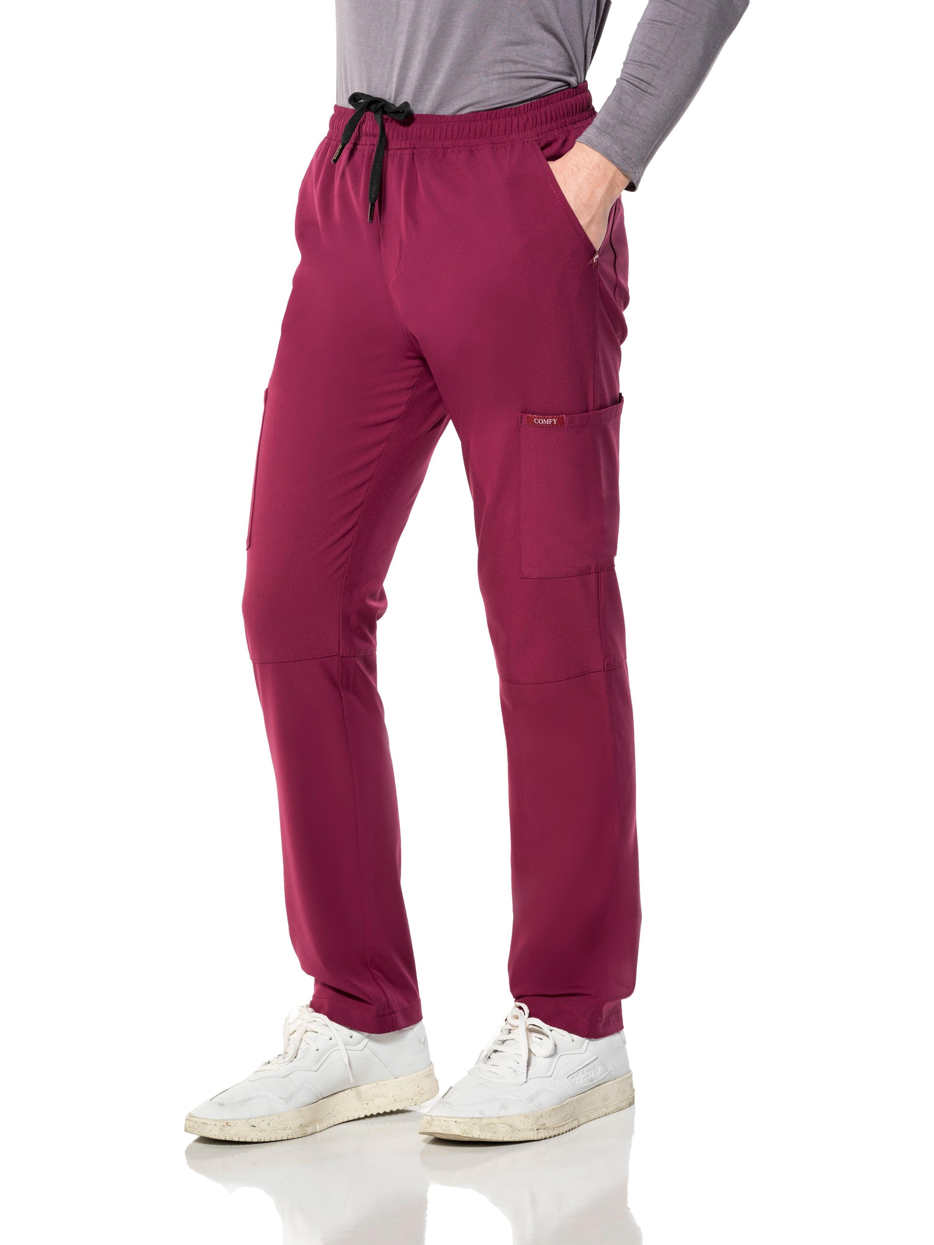 Comfy Master – Cosmo Vişne Erkek Tek Kargo Pantolon Medikal Üniforma - Comfy Master 2025