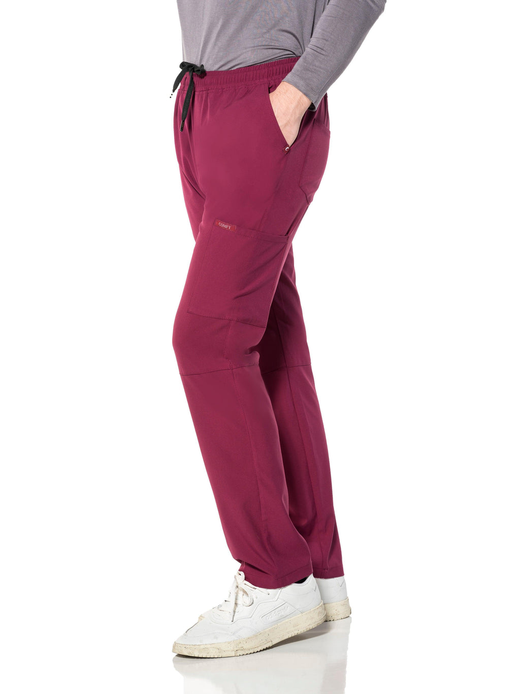 Comfy Master – Cosmo Vişne Erkek Tek Kargo Pantolon Medikal Üniforma - Comfy Master 2025