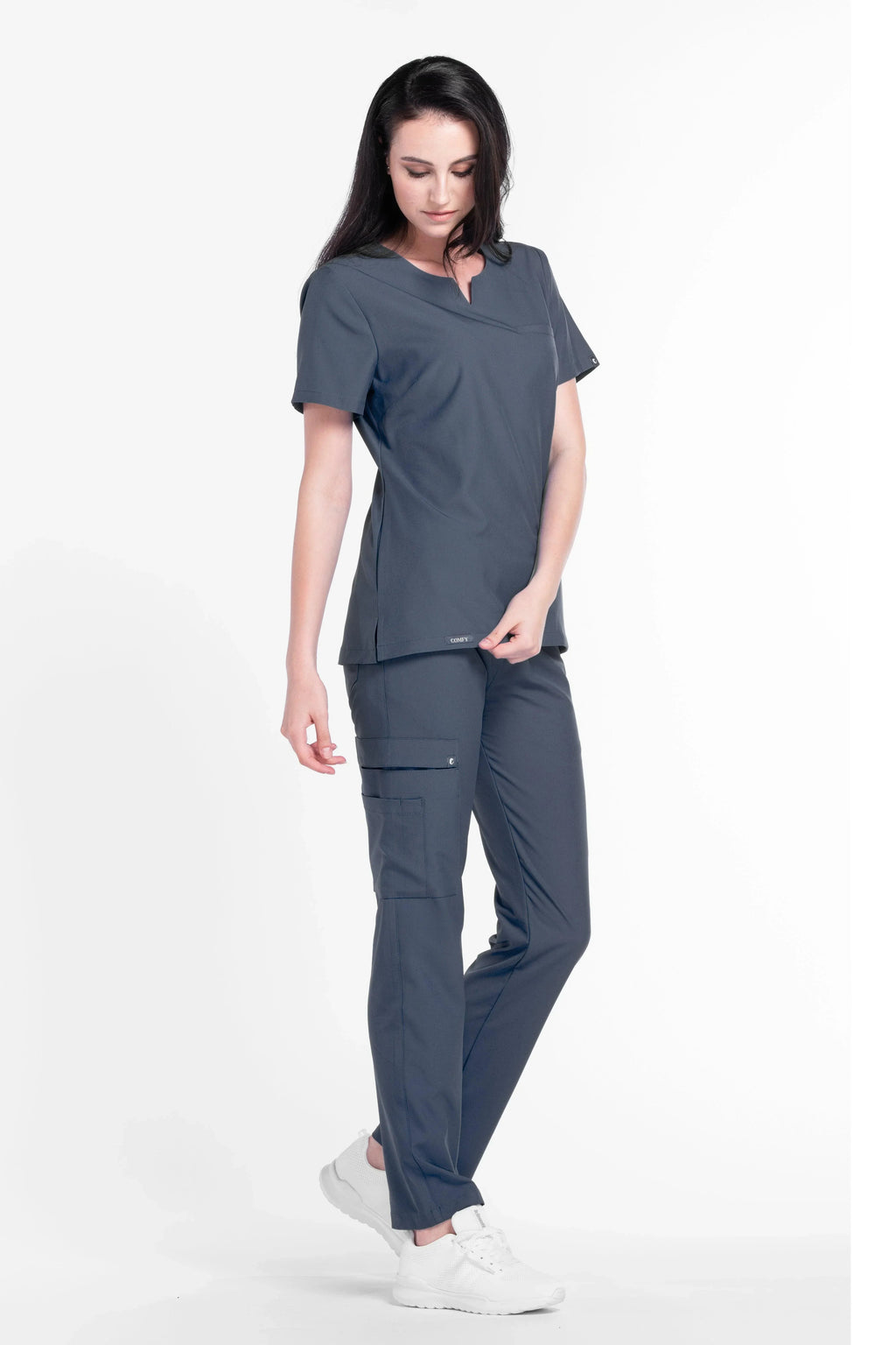 Comfy Master - Harmony Antrasit Kadın Kargo Medikal Üniforma Tek Alt - Comfy Master 2025