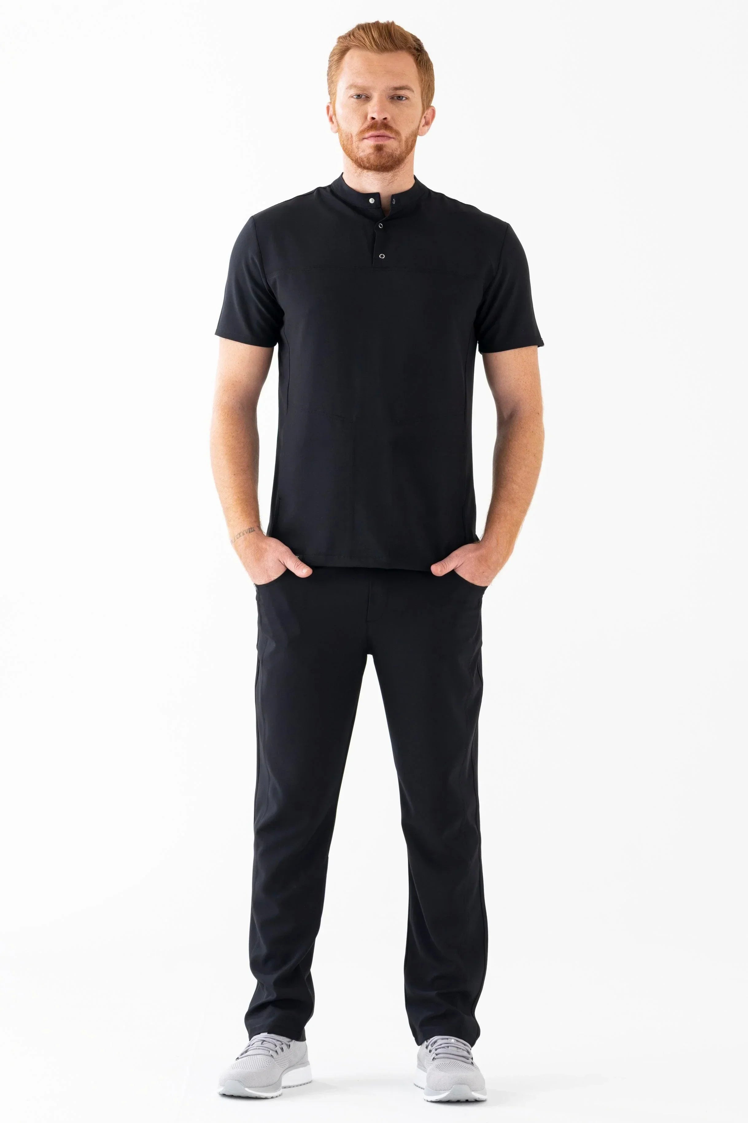 Comfy Master – Robin Siyah Erkek Medikal Üniforma Tek Alt - Comfy Master 2025