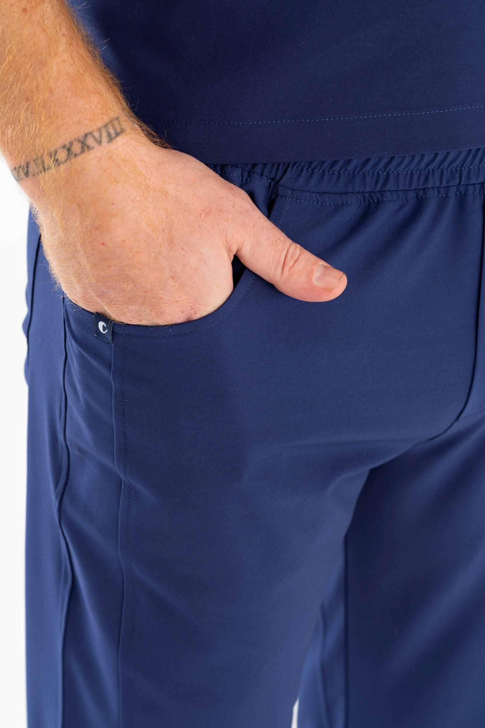 Comfy Master - Jedi Lacivert Erkek Jogger Medikal Üniforma Tek Alt - Comfy Master 2025