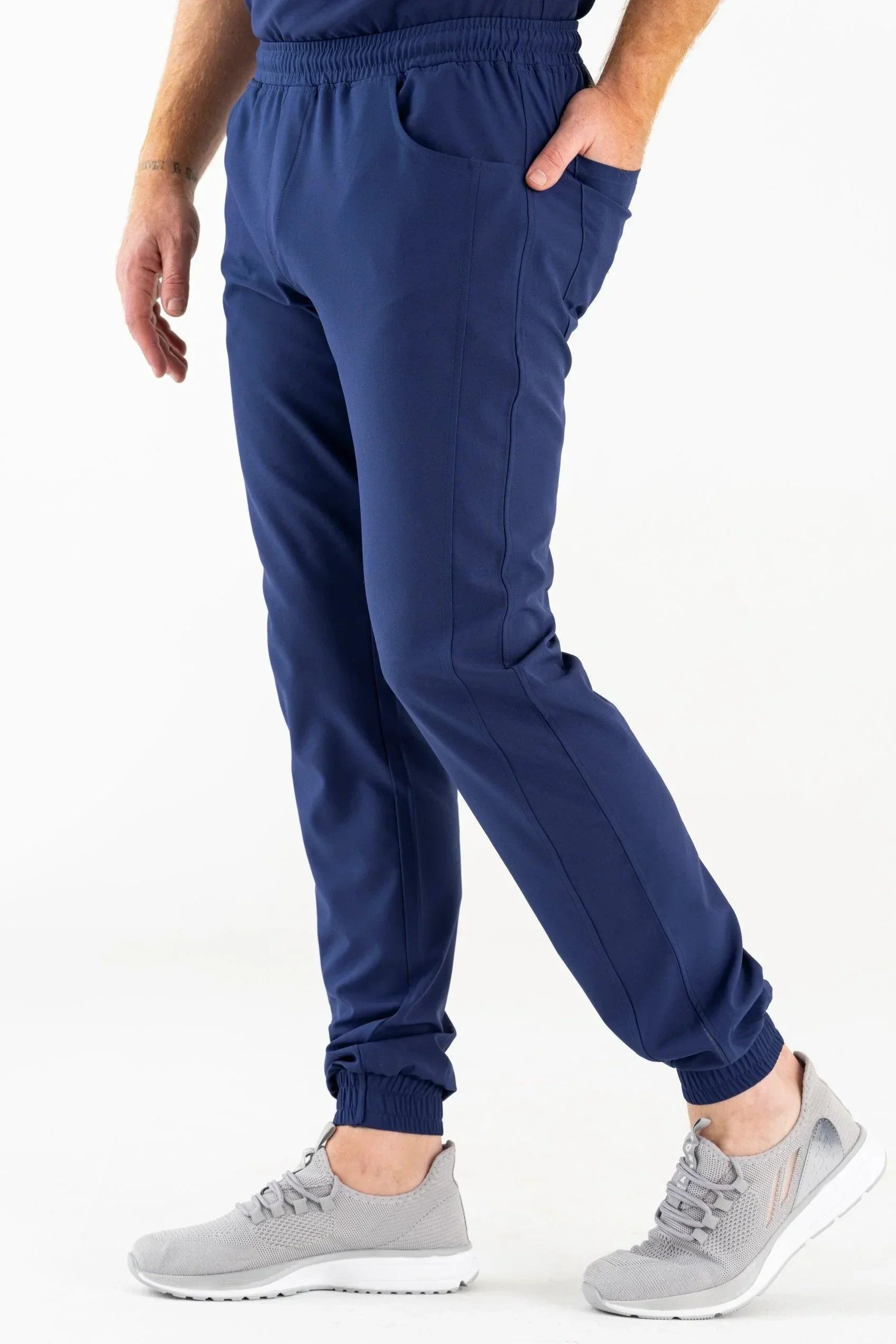 Comfy Master - Jedi Lacivert Erkek Jogger Medikal Üniforma Tek Alt - Comfy Master 2025