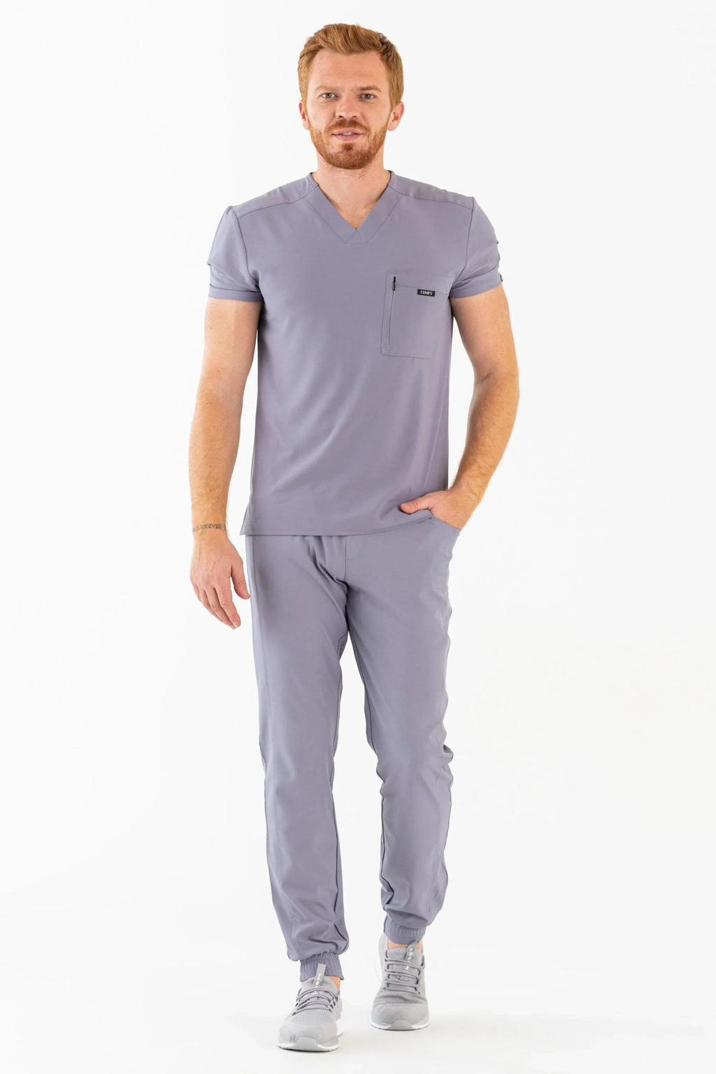 Comfy Master - Jedi Gri Erkek Jogger Medikal Üniforma Tek Alt - Comfy Master 2025