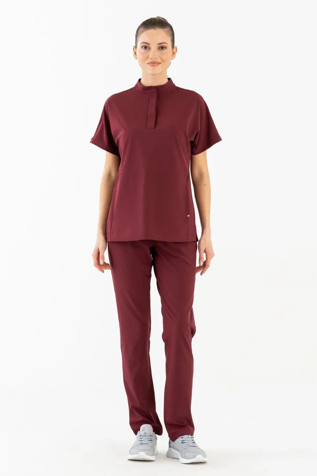 Comfy Master - İlay Bordo Kadın Medikal Üniforma Tek Alt - Comfy Master 2025