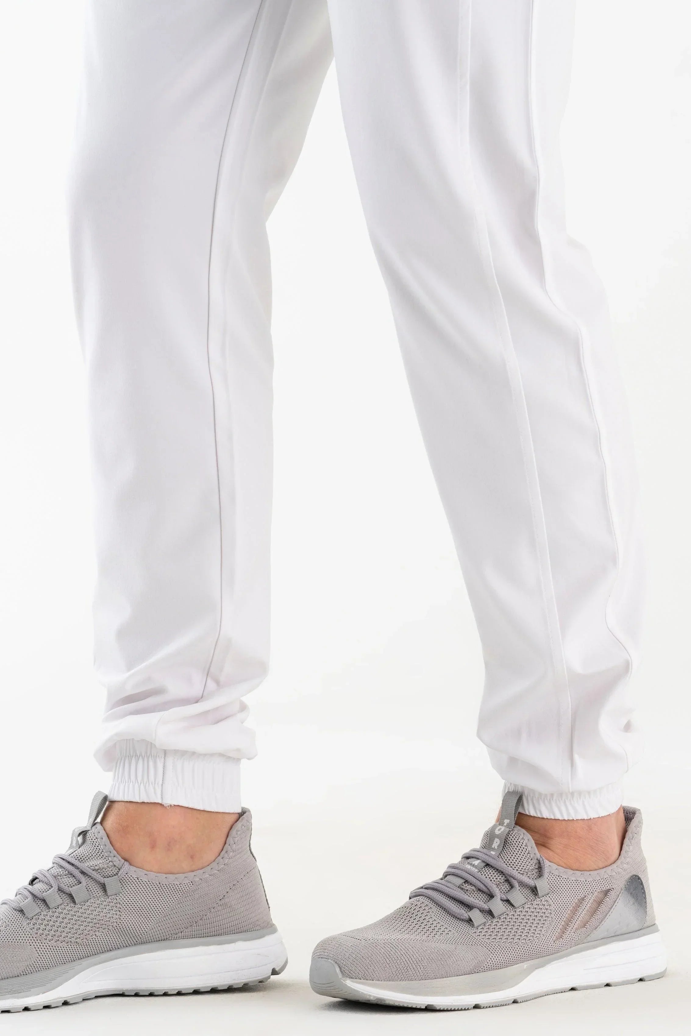Comfy Master - Jedi Beyaz Erkek Jogger Medikal Üniforma Tek Alt - Comfy Master 2025