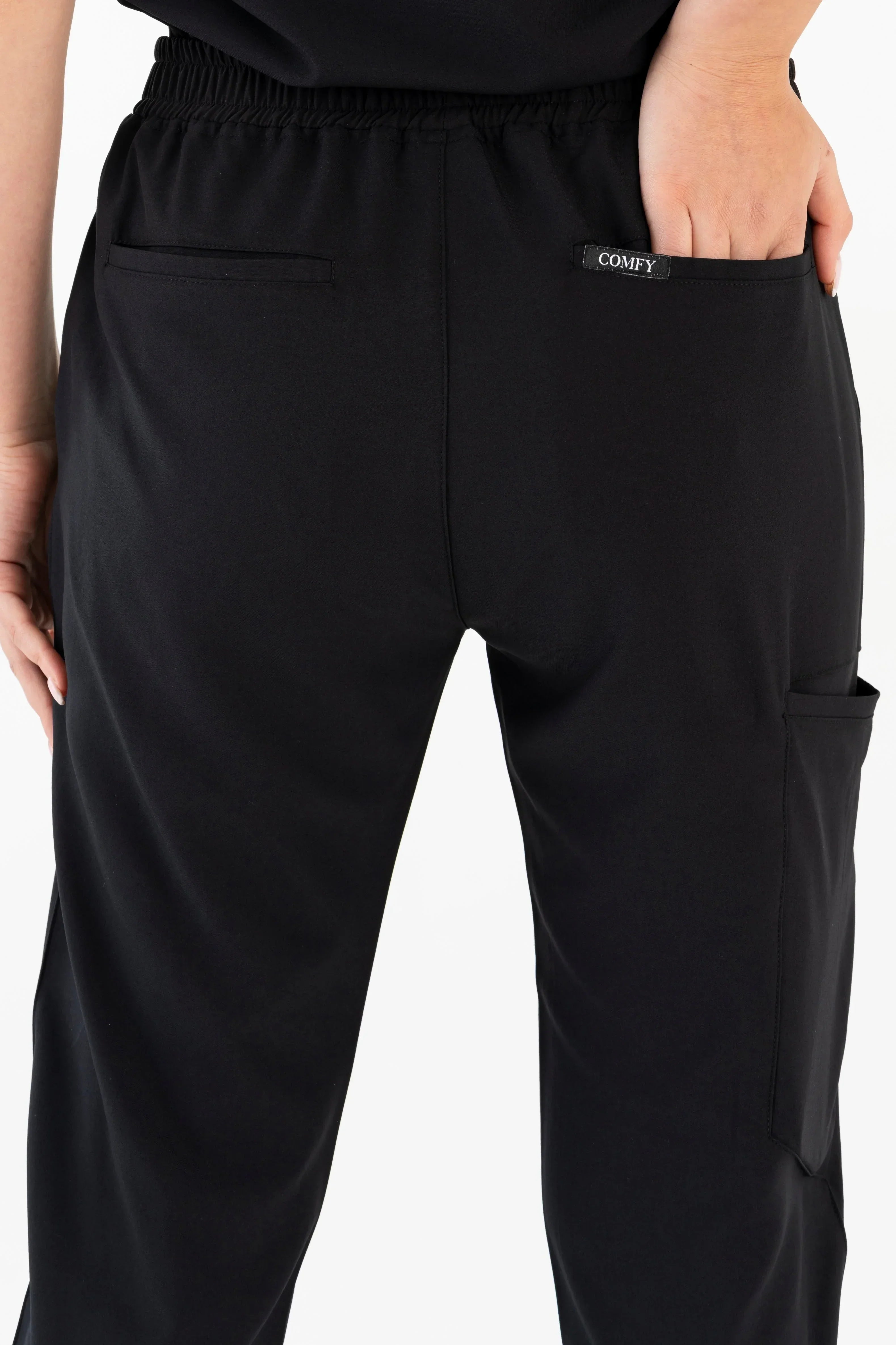 Comfy Master – Julietta Siyah Kadın Kargo Cep Tek Alt Pantolon - Comfy Master 2025