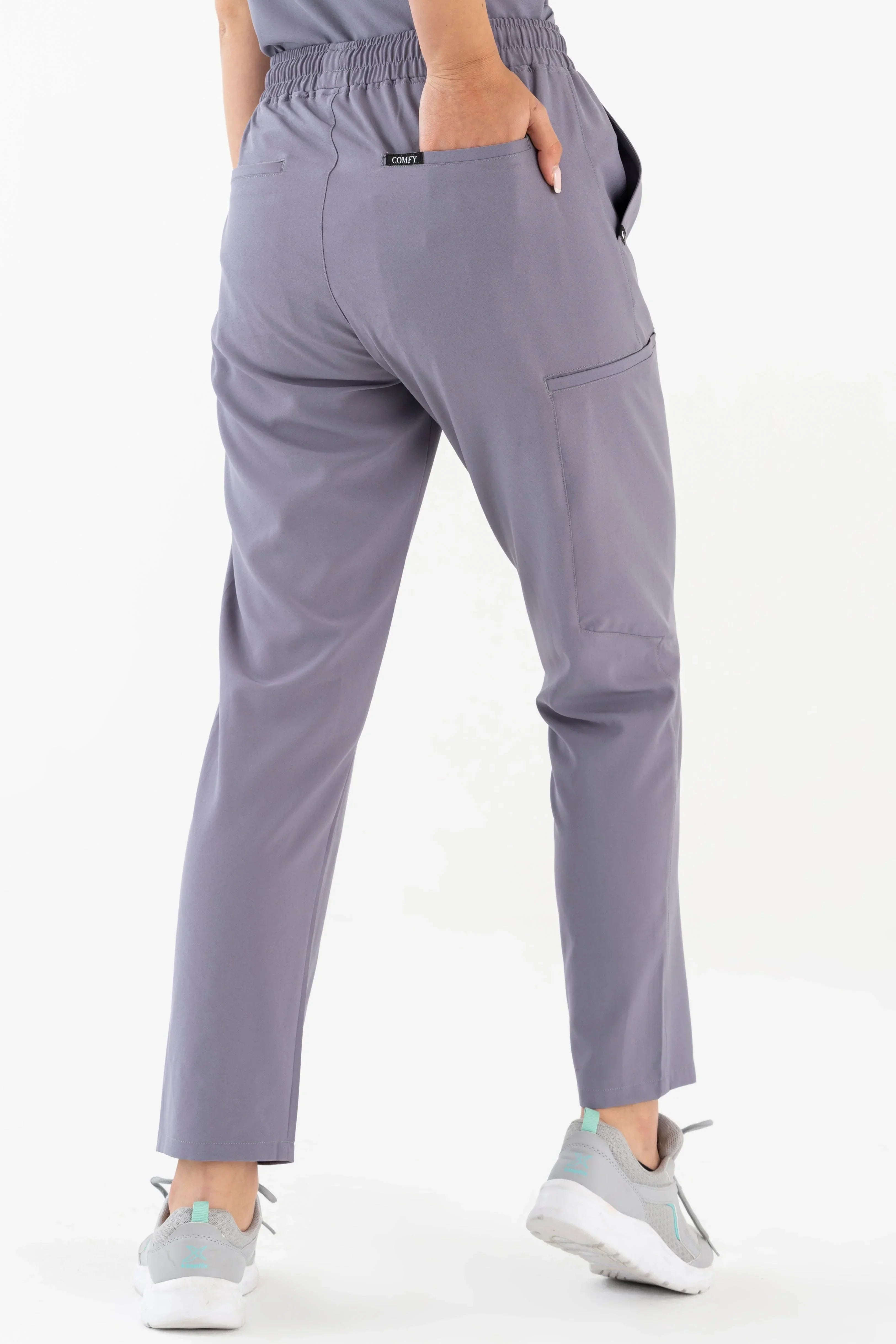 Comfy Master – Juliett Gri Kadın Kargo Cep Tek Alt Pantolon - Comfy Master 2025