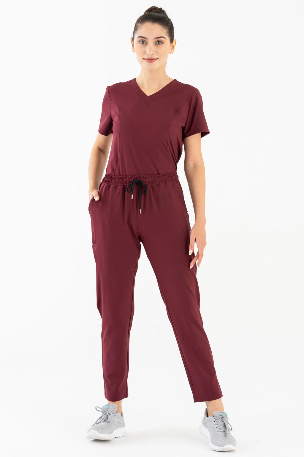 Comfy Master – Juliett Bordo Kadın Kargo Cep Tek Alt Pantolon - Comfy Master 2025