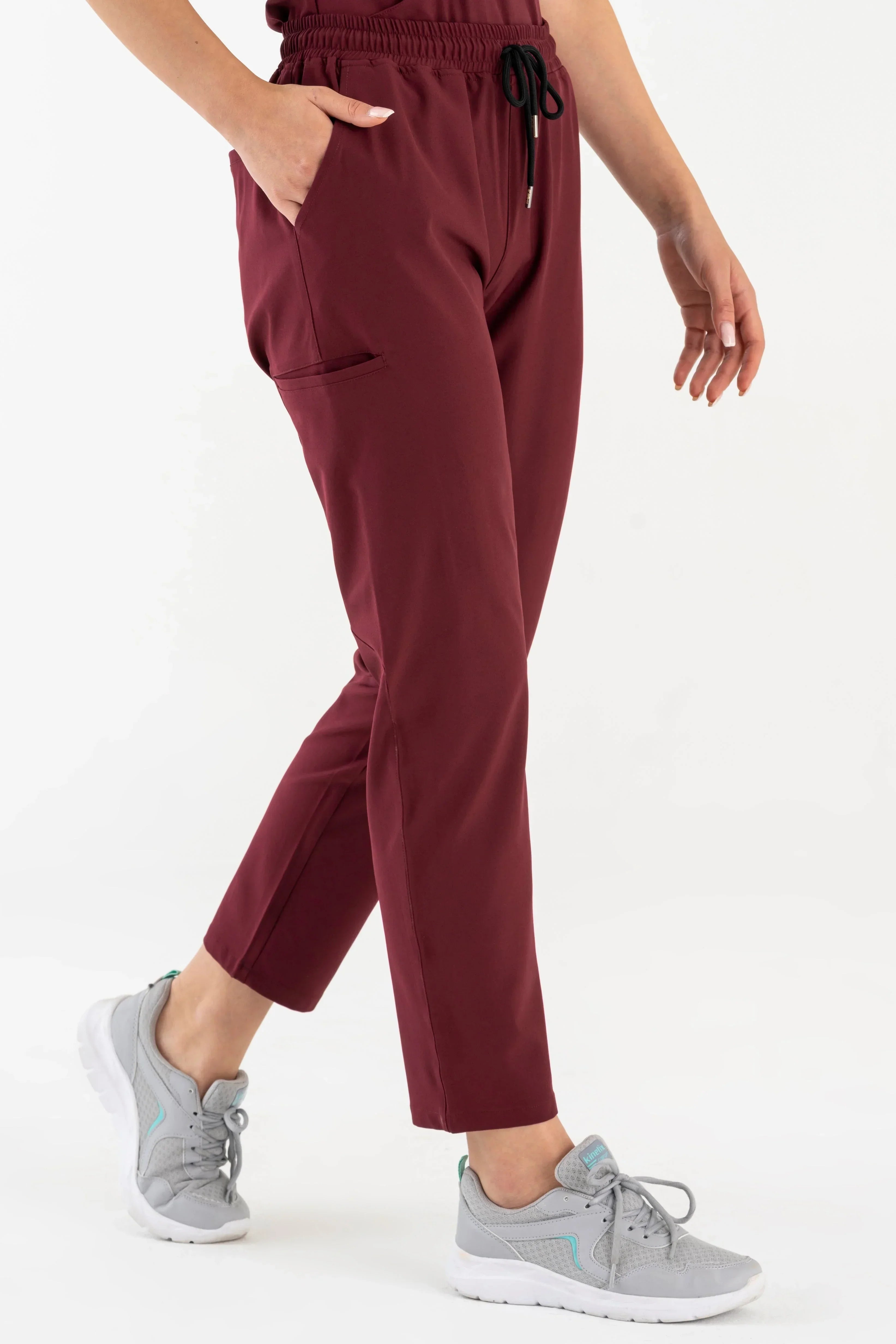 Comfy Master – Juliett Bordo Kadın Kargo Cep Tek Alt Pantolon - Comfy Master 2025