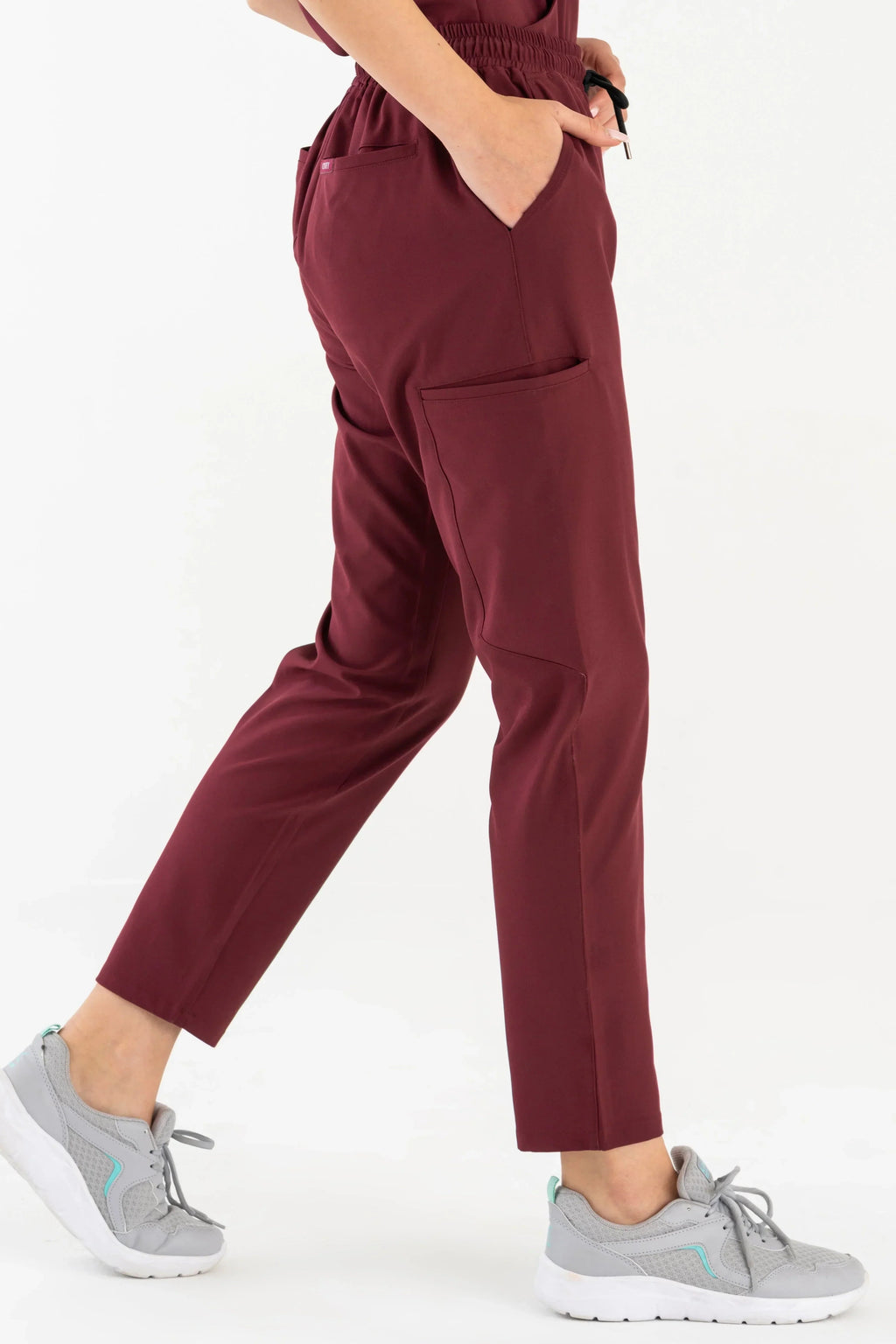 Comfy Master – Juliett Bordo Kadın Kargo Cep Tek Alt Pantolon - Comfy Master 2025
