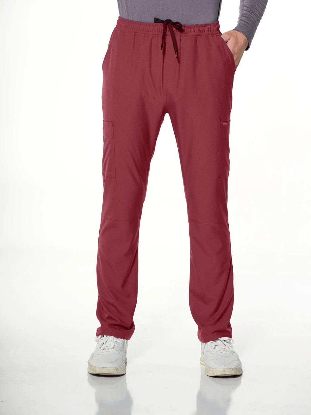 Comfy Master – Cosmo Bordo Erkek Tek Kargo Pantolon Medikal Üniforma - Comfy Master 2025