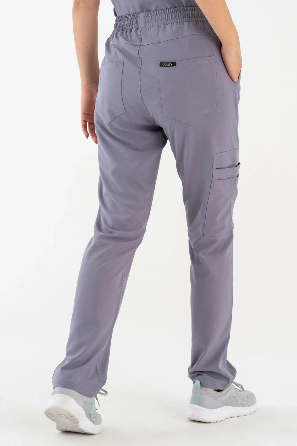 Comfy Master - Harmony Gri Kadın Kargo Medikal Üniforma Tek Alt - Comfy Master 2025